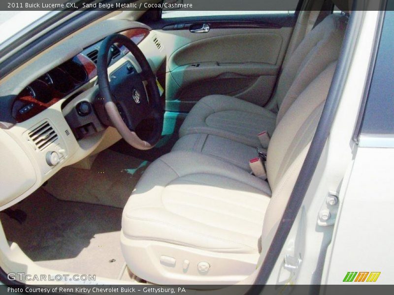 Sand Beige Metallic / Cocoa/Cashmere 2011 Buick Lucerne CXL