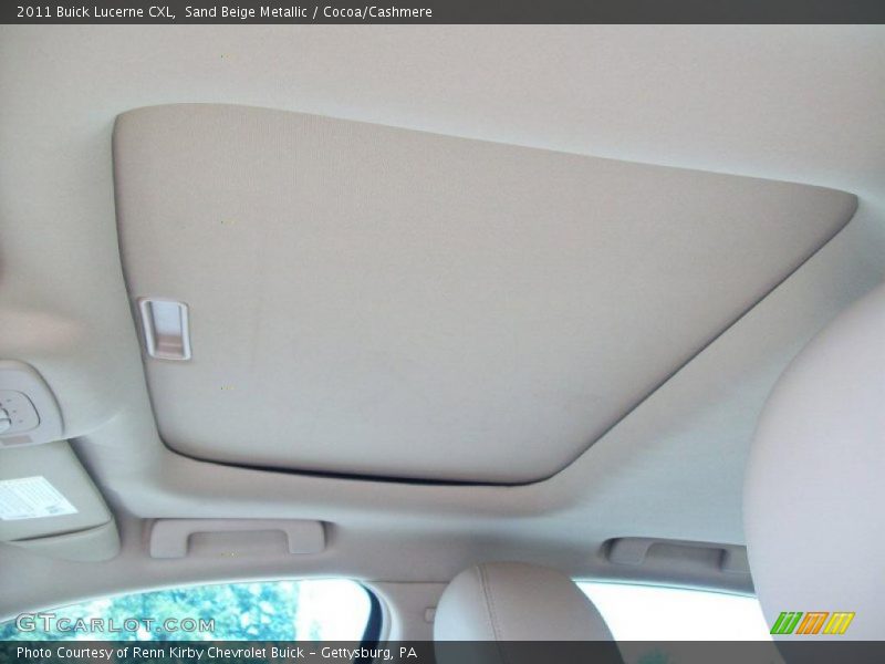 Sand Beige Metallic / Cocoa/Cashmere 2011 Buick Lucerne CXL