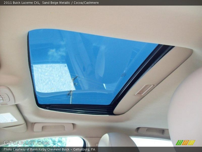 Sand Beige Metallic / Cocoa/Cashmere 2011 Buick Lucerne CXL