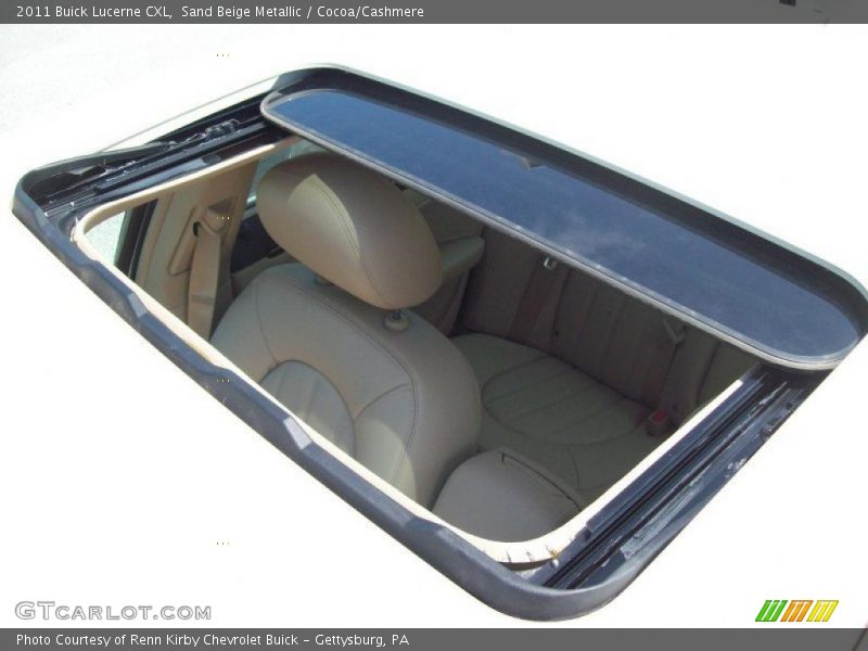 Sand Beige Metallic / Cocoa/Cashmere 2011 Buick Lucerne CXL