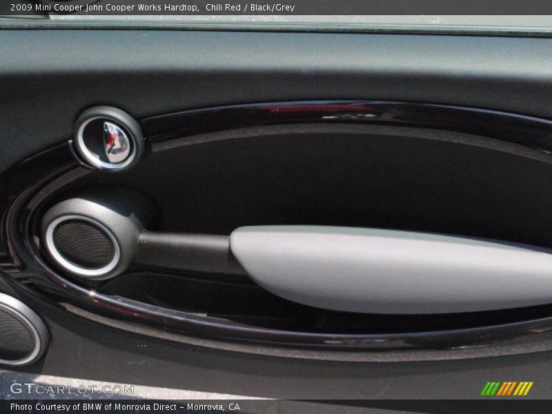 Chili Red / Black/Grey 2009 Mini Cooper John Cooper Works Hardtop