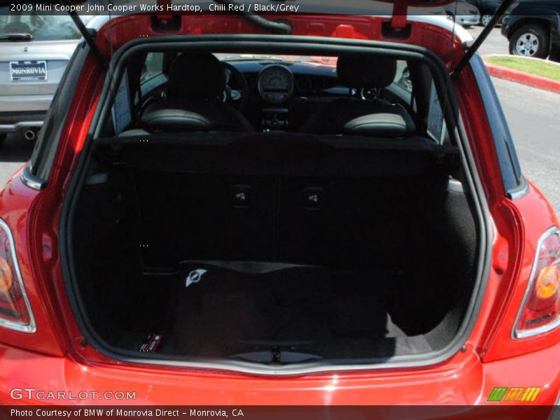 Chili Red / Black/Grey 2009 Mini Cooper John Cooper Works Hardtop