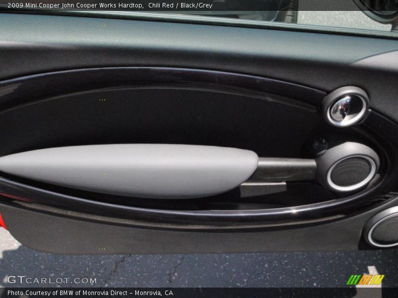 Chili Red / Black/Grey 2009 Mini Cooper John Cooper Works Hardtop