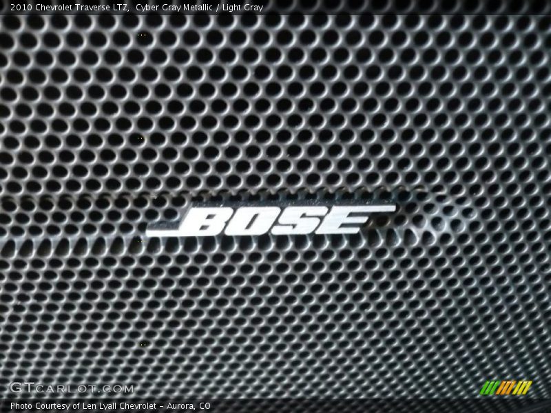Cyber Gray Metallic / Light Gray 2010 Chevrolet Traverse LTZ