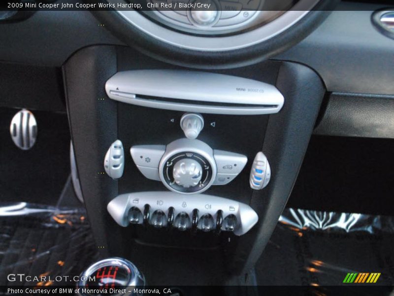 Chili Red / Black/Grey 2009 Mini Cooper John Cooper Works Hardtop