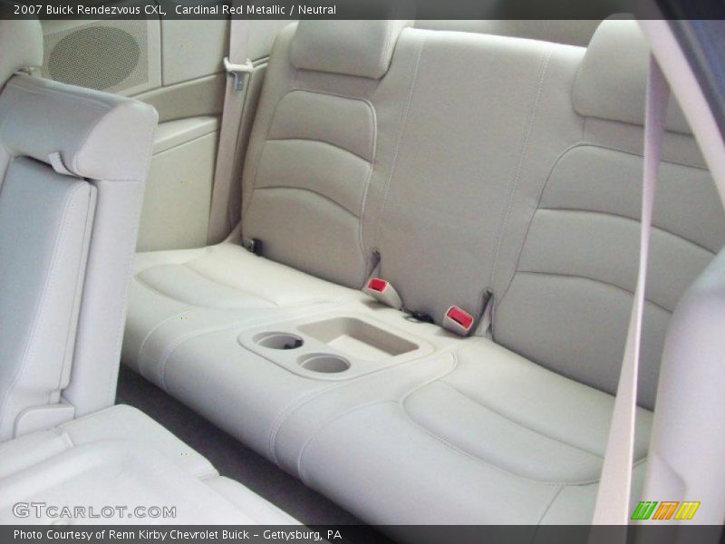 Cardinal Red Metallic / Neutral 2007 Buick Rendezvous CXL