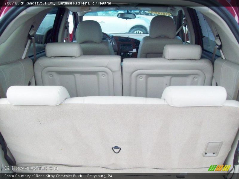 Cardinal Red Metallic / Neutral 2007 Buick Rendezvous CXL