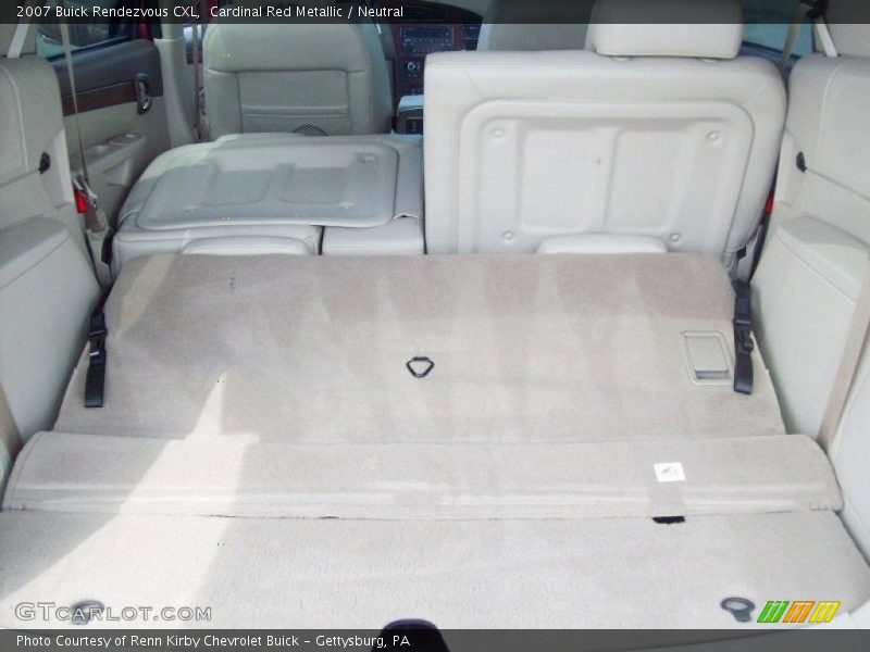 Cardinal Red Metallic / Neutral 2007 Buick Rendezvous CXL