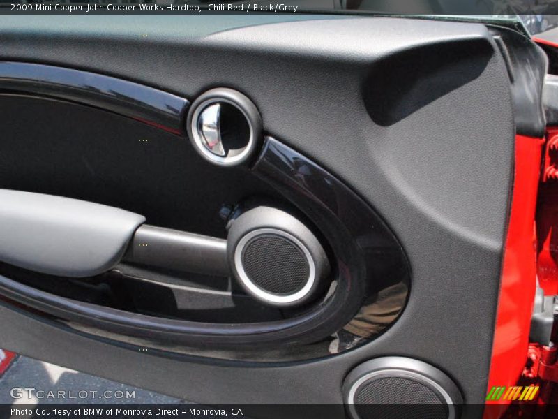 Chili Red / Black/Grey 2009 Mini Cooper John Cooper Works Hardtop