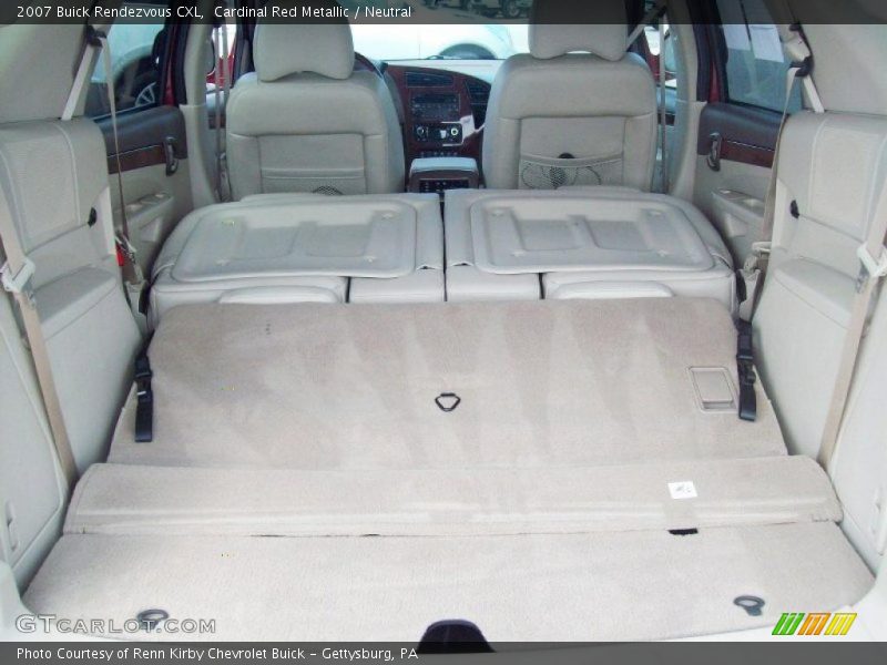 Cardinal Red Metallic / Neutral 2007 Buick Rendezvous CXL