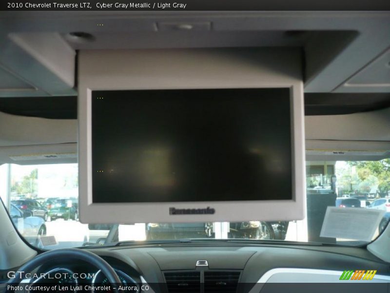 Cyber Gray Metallic / Light Gray 2010 Chevrolet Traverse LTZ