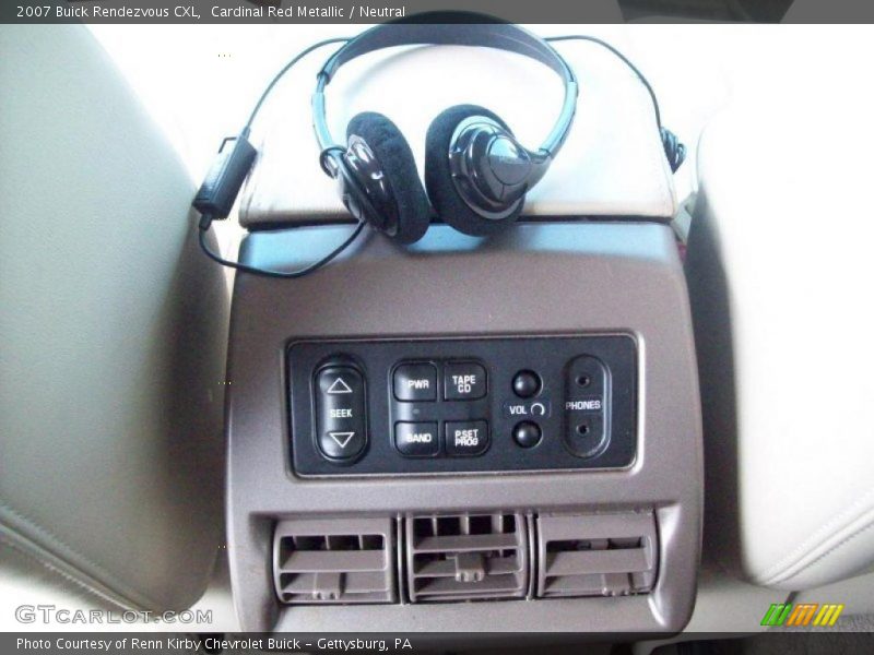Cardinal Red Metallic / Neutral 2007 Buick Rendezvous CXL