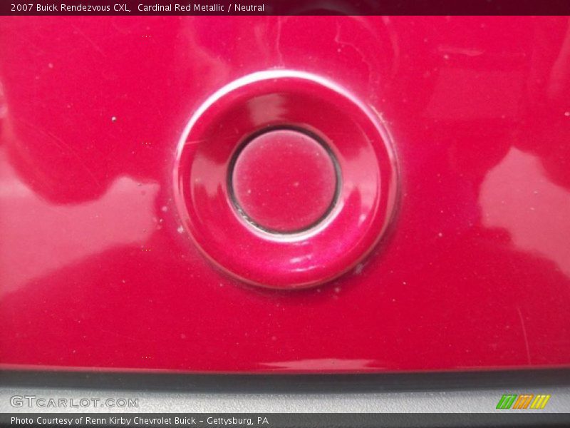 Cardinal Red Metallic / Neutral 2007 Buick Rendezvous CXL