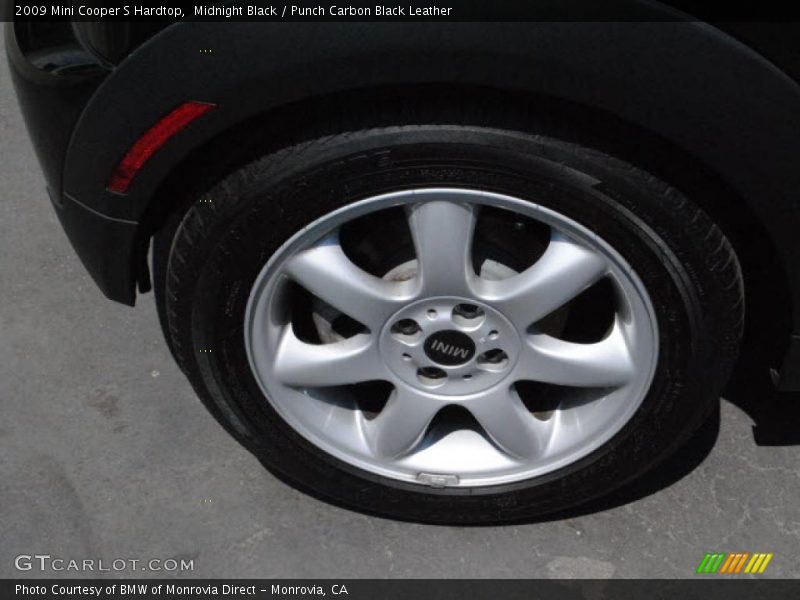 Midnight Black / Punch Carbon Black Leather 2009 Mini Cooper S Hardtop