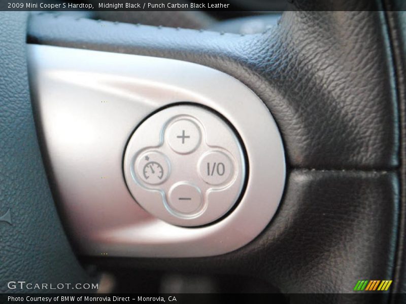 Midnight Black / Punch Carbon Black Leather 2009 Mini Cooper S Hardtop