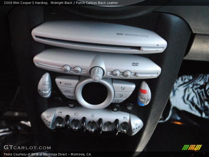 Midnight Black / Punch Carbon Black Leather 2009 Mini Cooper S Hardtop