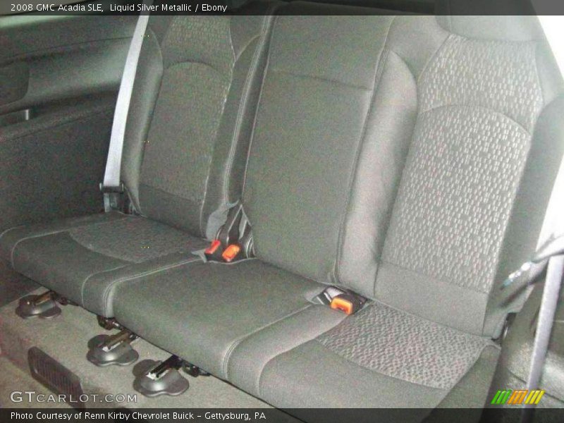 Liquid Silver Metallic / Ebony 2008 GMC Acadia SLE