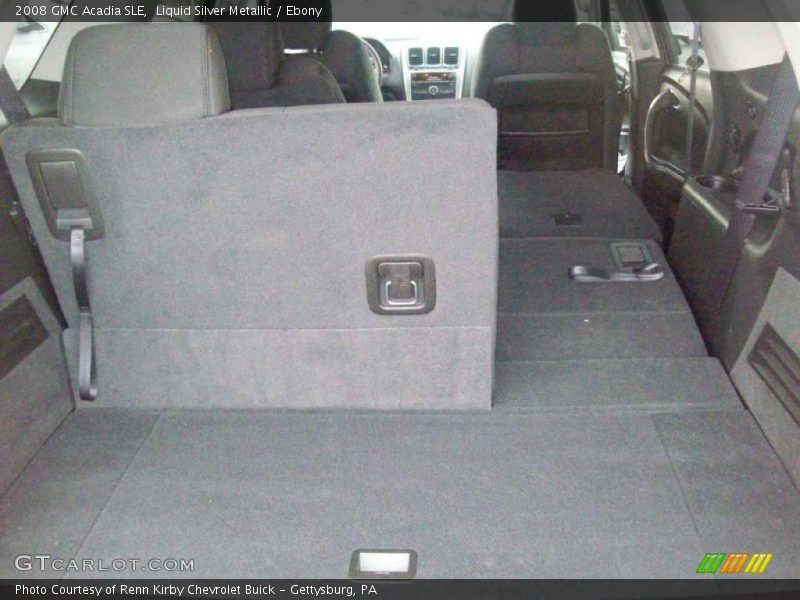 Liquid Silver Metallic / Ebony 2008 GMC Acadia SLE