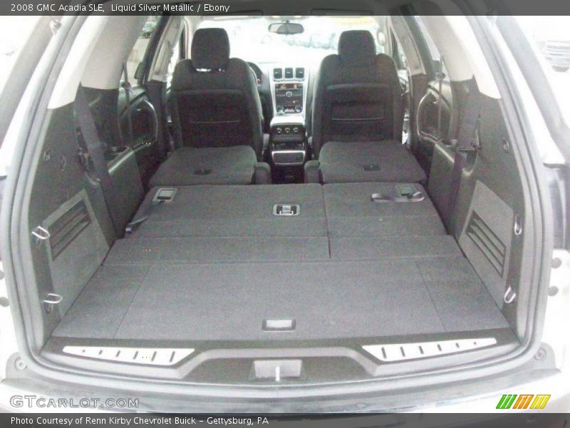 Liquid Silver Metallic / Ebony 2008 GMC Acadia SLE