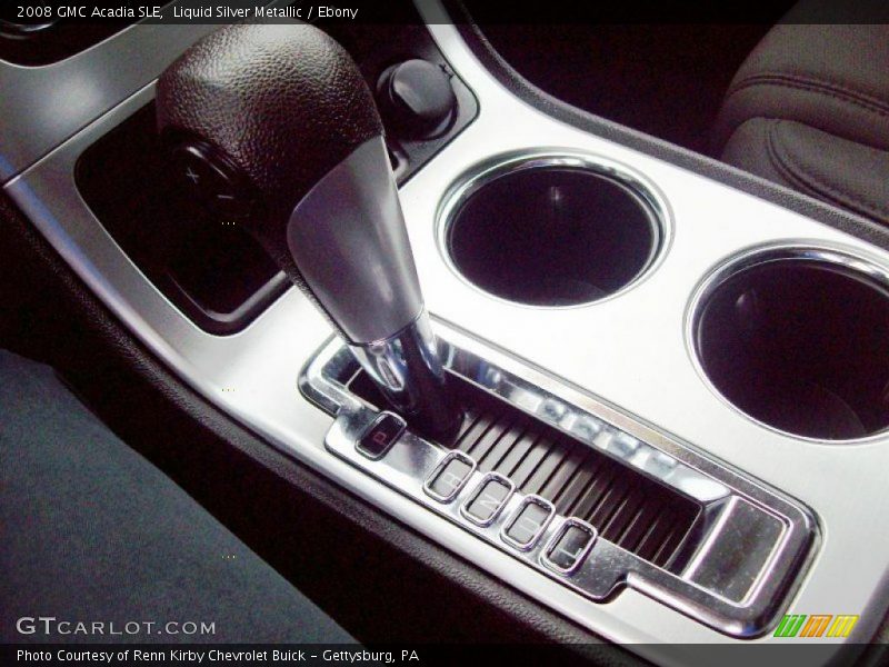 Liquid Silver Metallic / Ebony 2008 GMC Acadia SLE