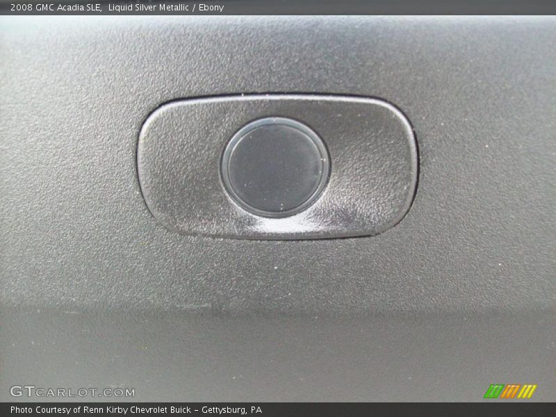 Liquid Silver Metallic / Ebony 2008 GMC Acadia SLE
