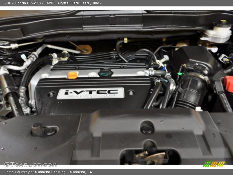  2009 CR-V EX-L 4WD Engine - 2.4 Liter DOHC 16-Valve i-VTEC 4 Cylinder