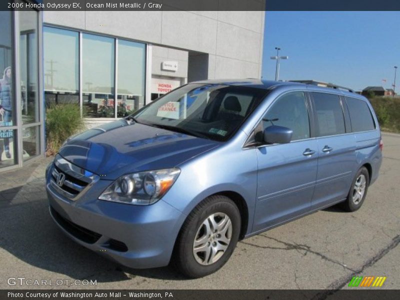 Ocean Mist Metallic / Gray 2006 Honda Odyssey EX