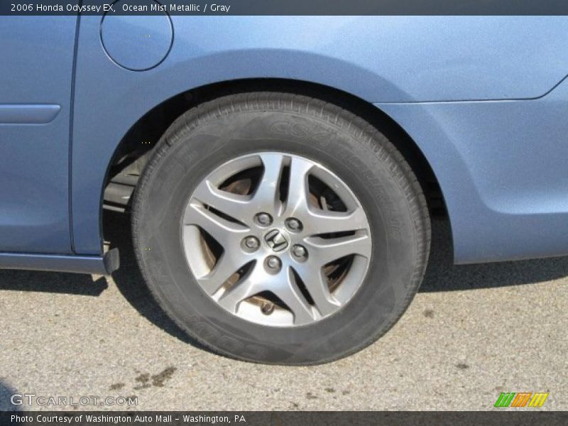 Ocean Mist Metallic / Gray 2006 Honda Odyssey EX