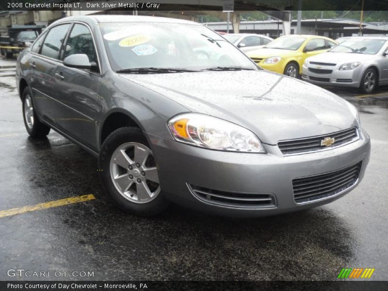 Dark Silver Metallic / Gray 2008 Chevrolet Impala LT