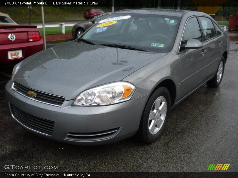Dark Silver Metallic / Gray 2008 Chevrolet Impala LT