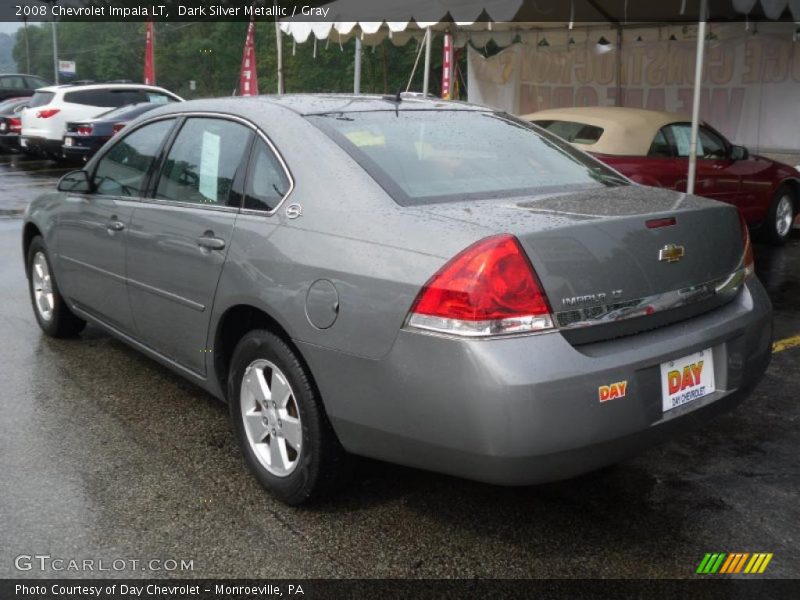 Dark Silver Metallic / Gray 2008 Chevrolet Impala LT