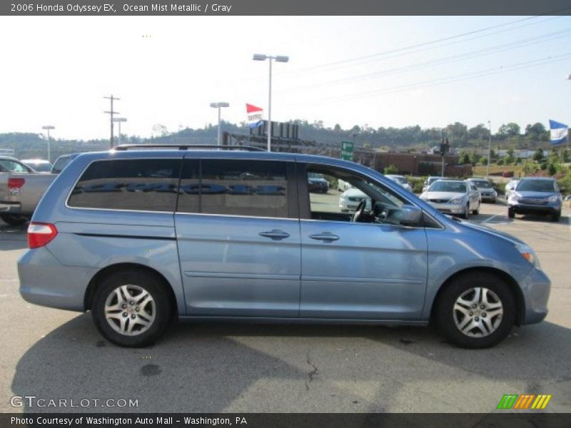 Ocean Mist Metallic / Gray 2006 Honda Odyssey EX
