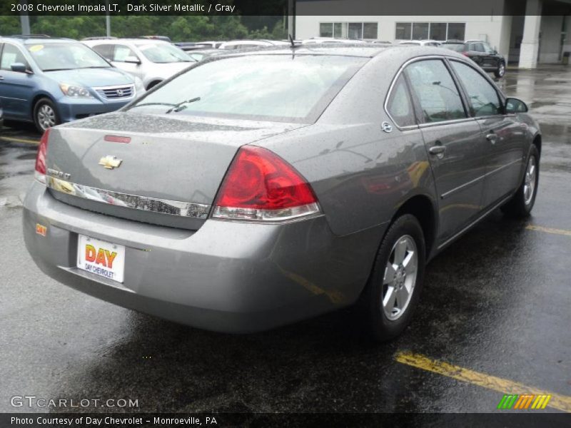 Dark Silver Metallic / Gray 2008 Chevrolet Impala LT