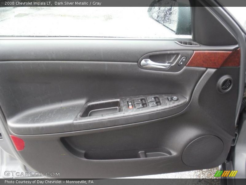 Dark Silver Metallic / Gray 2008 Chevrolet Impala LT