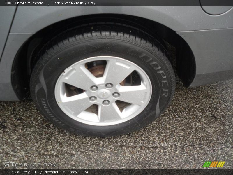 Dark Silver Metallic / Gray 2008 Chevrolet Impala LT