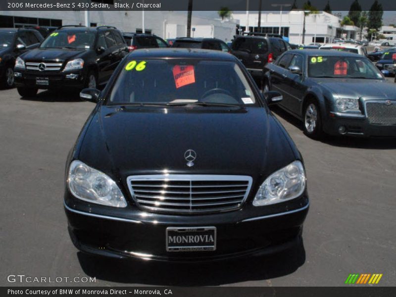 Black / Charcoal 2006 Mercedes-Benz S 430 Sedan