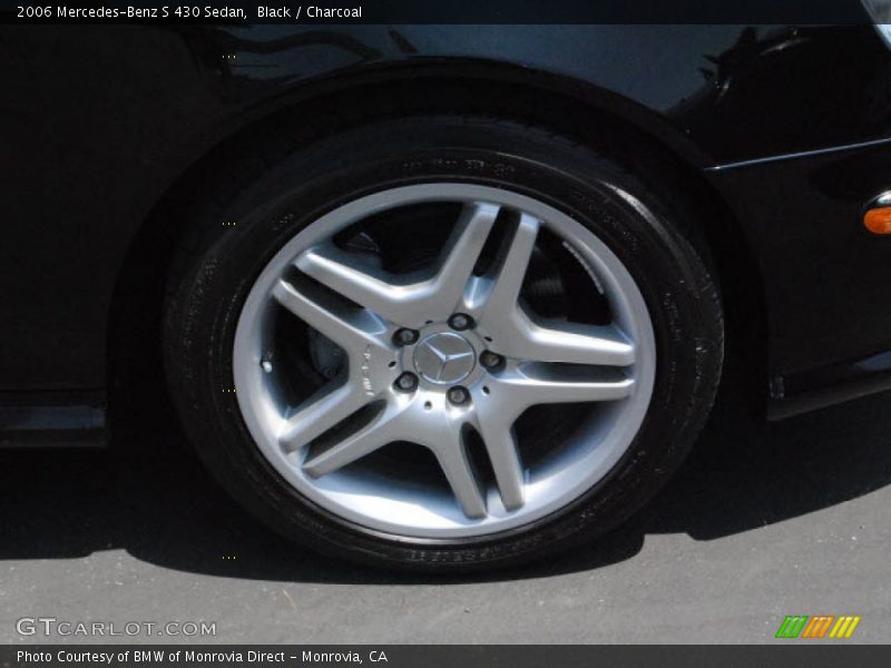 Black / Charcoal 2006 Mercedes-Benz S 430 Sedan