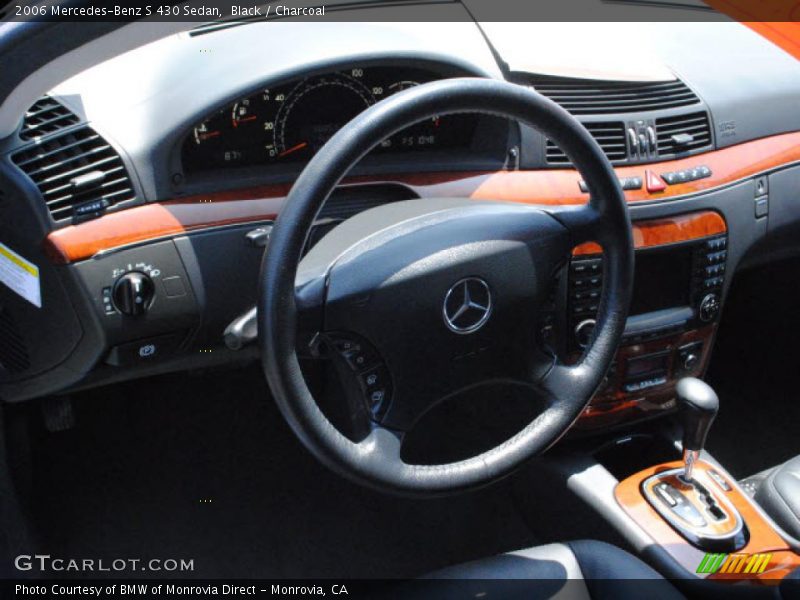 Black / Charcoal 2006 Mercedes-Benz S 430 Sedan
