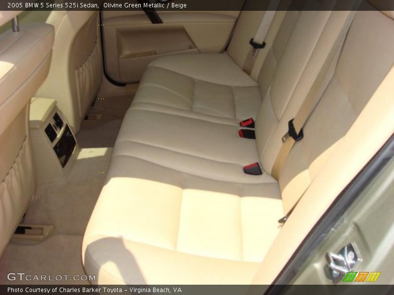 Olivine Green Metallic / Beige 2005 BMW 5 Series 525i Sedan