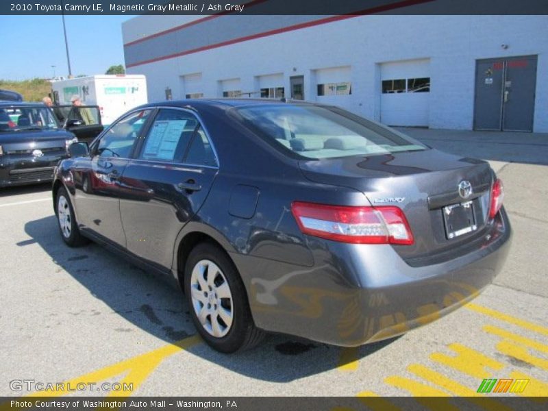 Magnetic Gray Metallic / Ash Gray 2010 Toyota Camry LE
