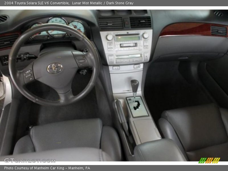 Lunar Mist Metallic / Dark Stone Gray 2004 Toyota Solara SLE V6 Convertible