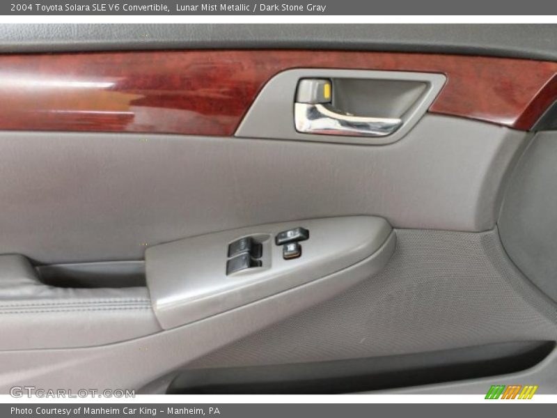 Lunar Mist Metallic / Dark Stone Gray 2004 Toyota Solara SLE V6 Convertible