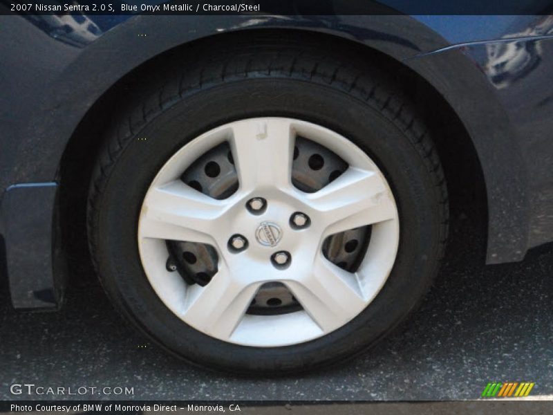 Blue Onyx Metallic / Charcoal/Steel 2007 Nissan Sentra 2.0 S