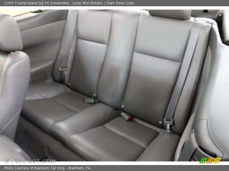  2004 Solara SLE V6 Convertible Dark Stone Gray Interior