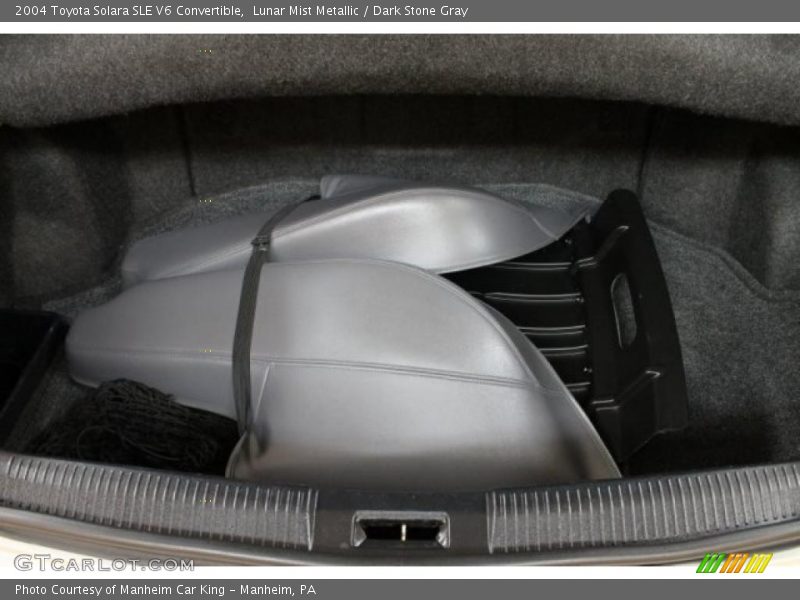 Lunar Mist Metallic / Dark Stone Gray 2004 Toyota Solara SLE V6 Convertible