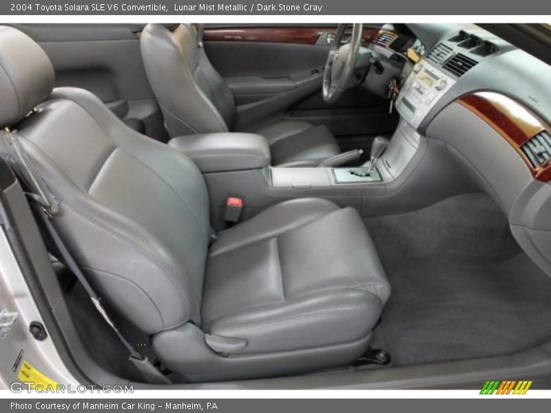  2004 Solara SLE V6 Convertible Dark Stone Gray Interior