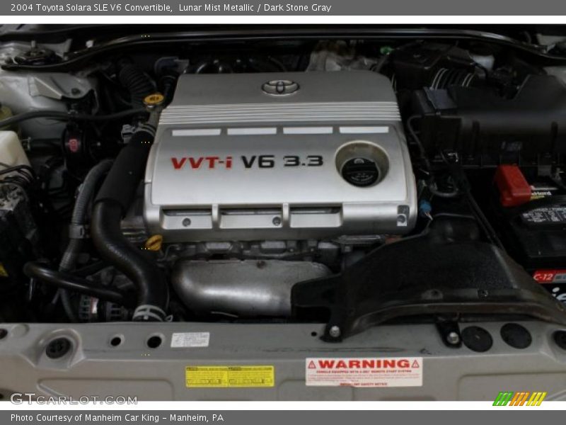  2004 Solara SLE V6 Convertible Engine - 3.3 Liter DOHC 24-Valve V6
