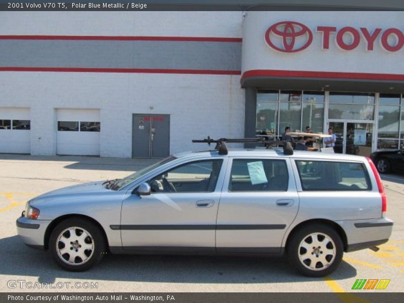 Polar Blue Metallic / Beige 2001 Volvo V70 T5