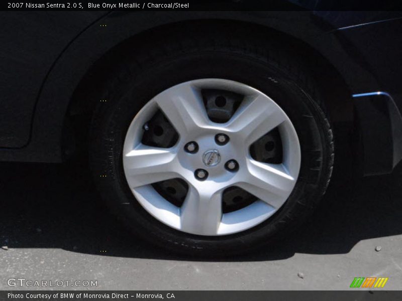 Blue Onyx Metallic / Charcoal/Steel 2007 Nissan Sentra 2.0 S