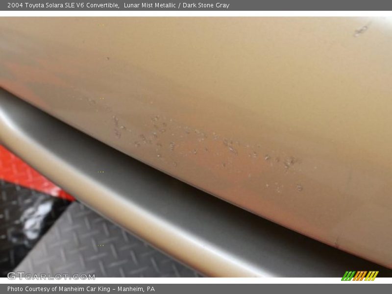 Lunar Mist Metallic / Dark Stone Gray 2004 Toyota Solara SLE V6 Convertible